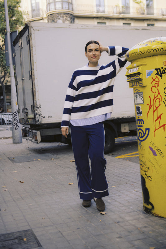 B.Young Byotari striped Pullover