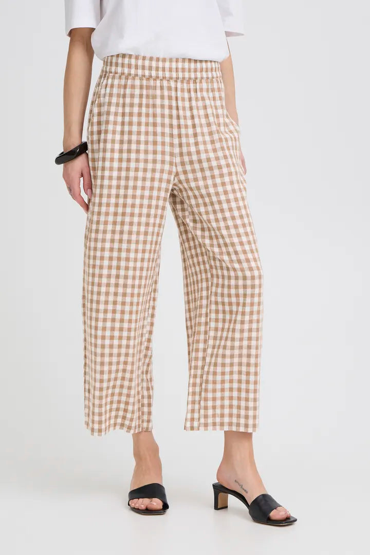 B.Young Gingham Trousers - Robins & Roses, Eccleshall