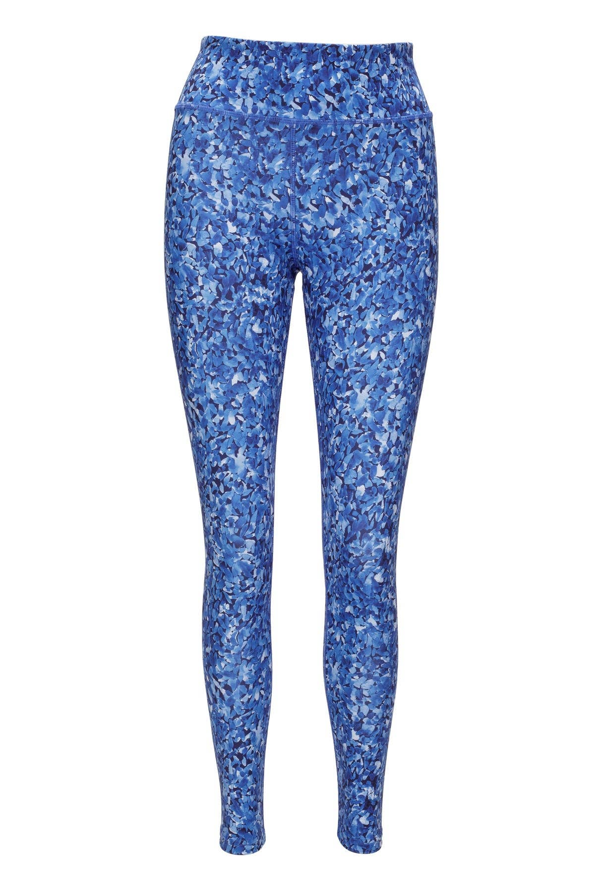 Out Of The Blue - Eco-Friendly Ditzy Print Yoga Leggings