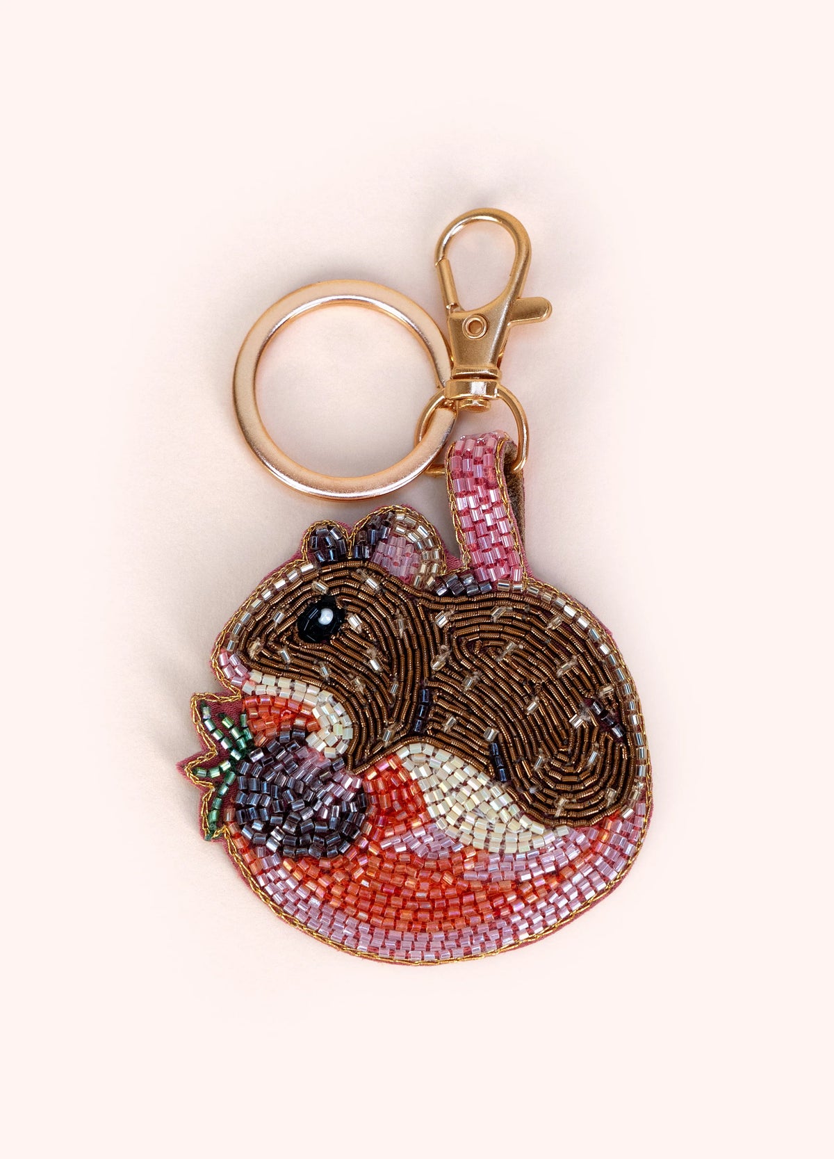 Powder Beaded Keychains - Mouse