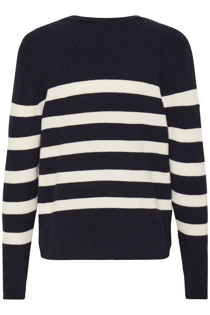 Fransa Striped Jumper