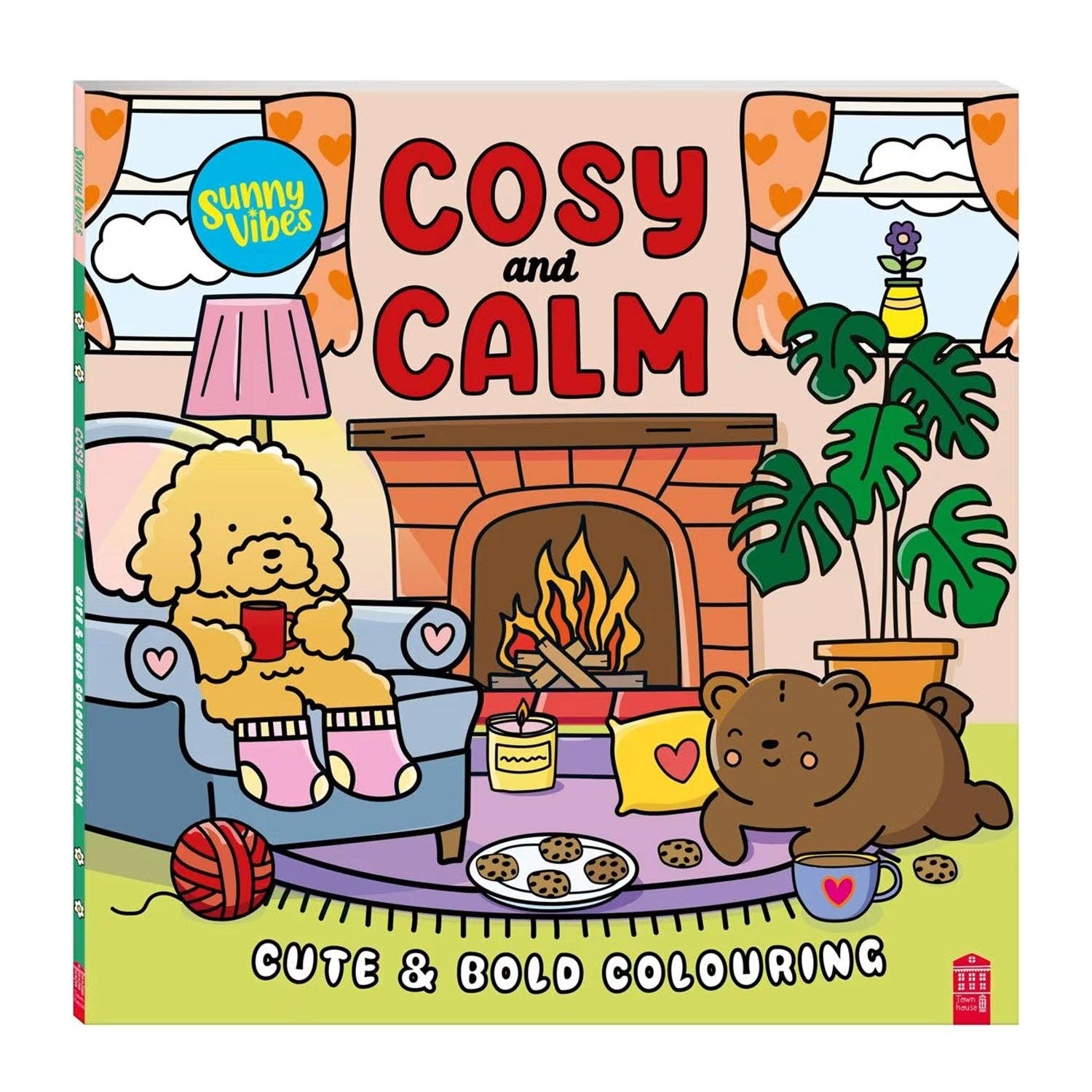 Sunny Vibes Colouring Series - Robins & Roses, Eccleshall