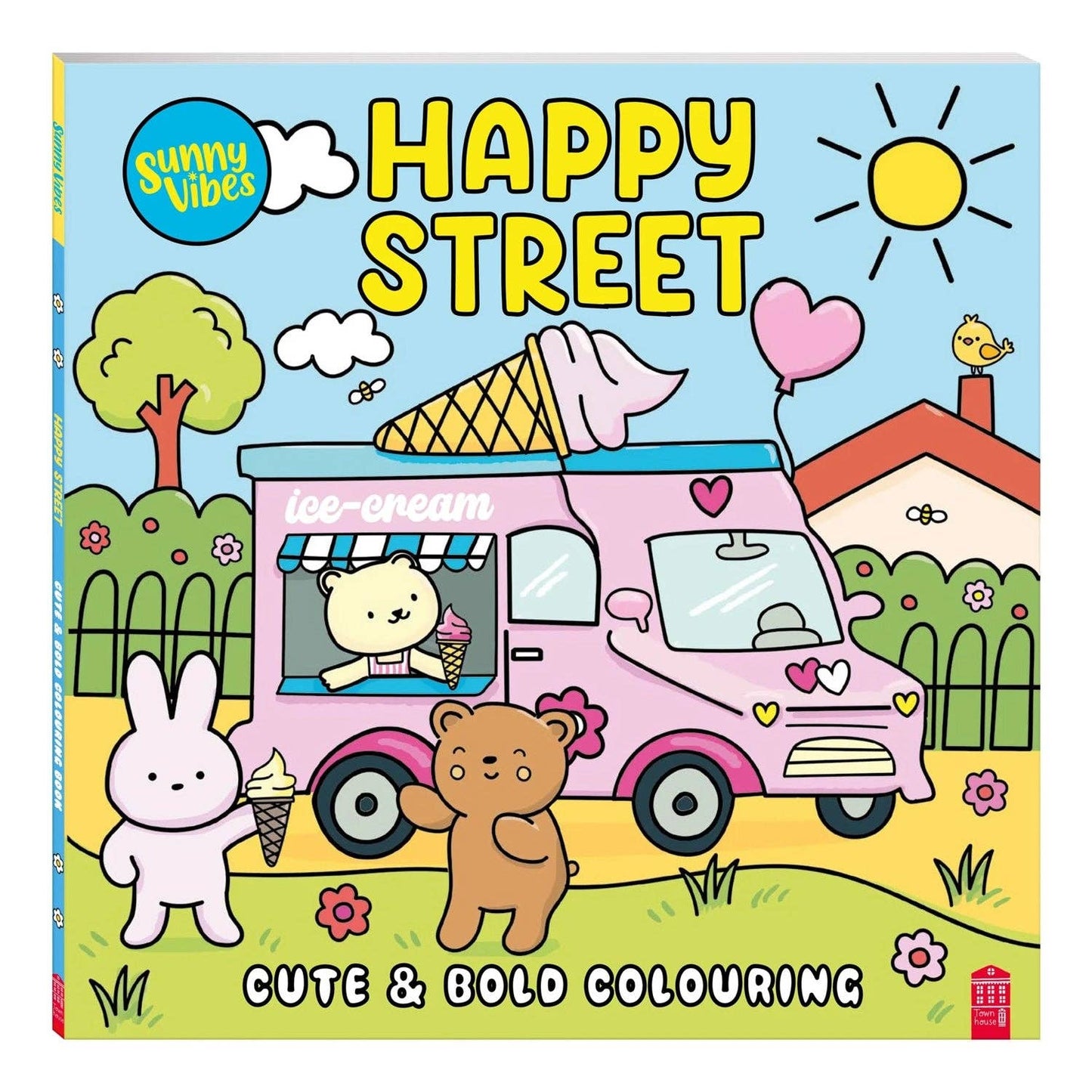 Sunny Vibes Colouring Series - Robins & Roses, Eccleshall