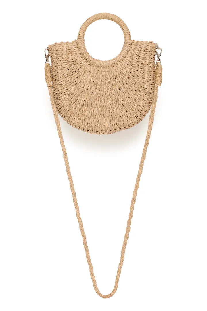 B.Young Straw Crossbody Bag - Robins & Roses, Eccleshall