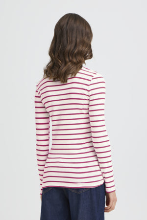Fransa Long Sleeve Striped Top - Robins & Roses, Eccleshall