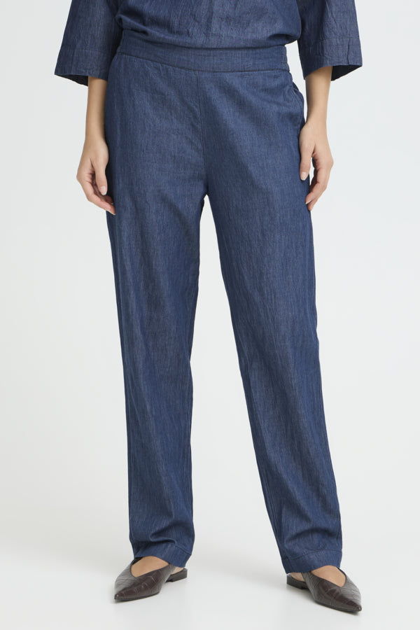 Fransa Casual Denim Trousers - Robins & Roses, Eccleshall