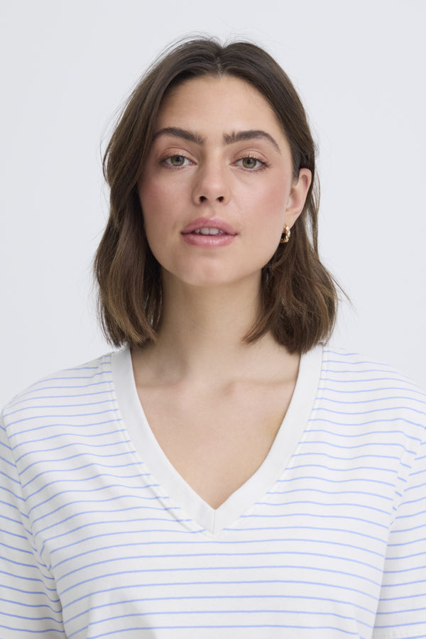 Fransa Striped T-Shirt - Robins & Roses, Eccleshall