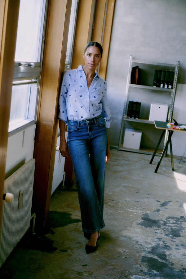 B.Young Printed Shirt - Robins & Roses, Eccleshall