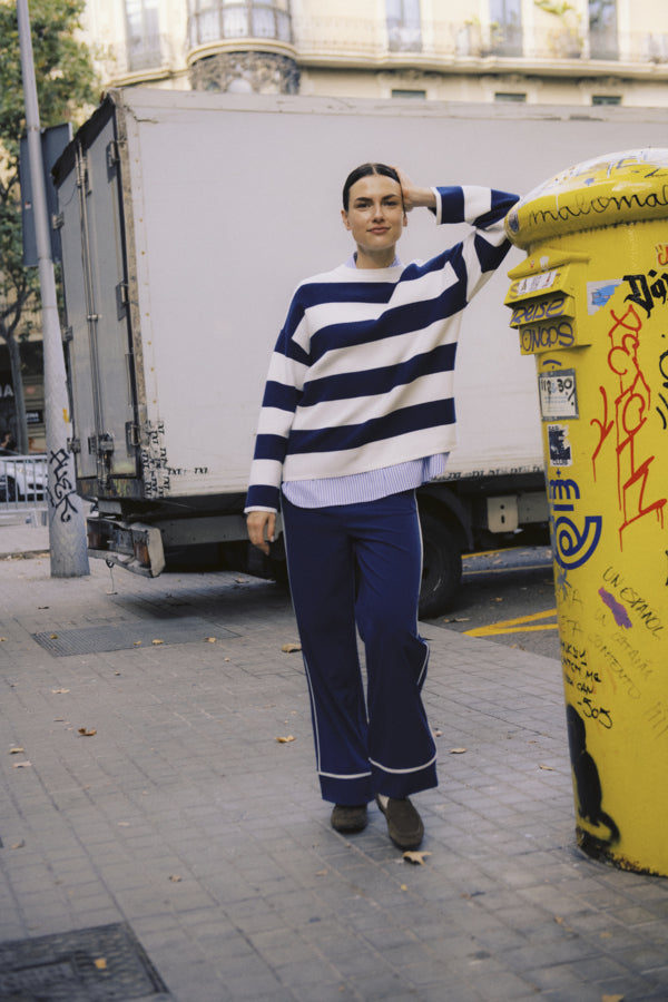 B.Young Striped Pullover - Robins & Roses, Eccleshall