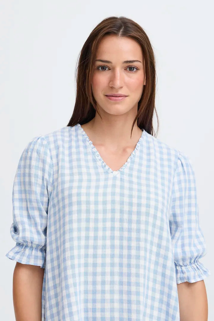 B.Young Gingham Dress - Robins & Roses, Eccleshall