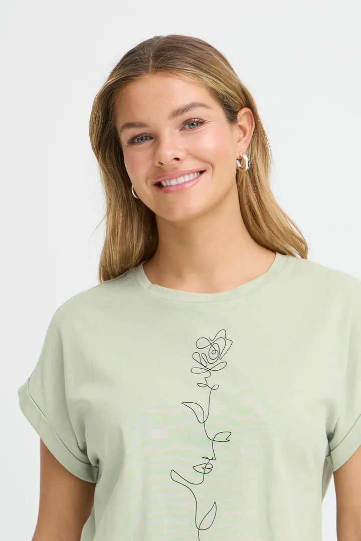 B.Young Printed T-Shirt - Robins & Roses, Eccleshall