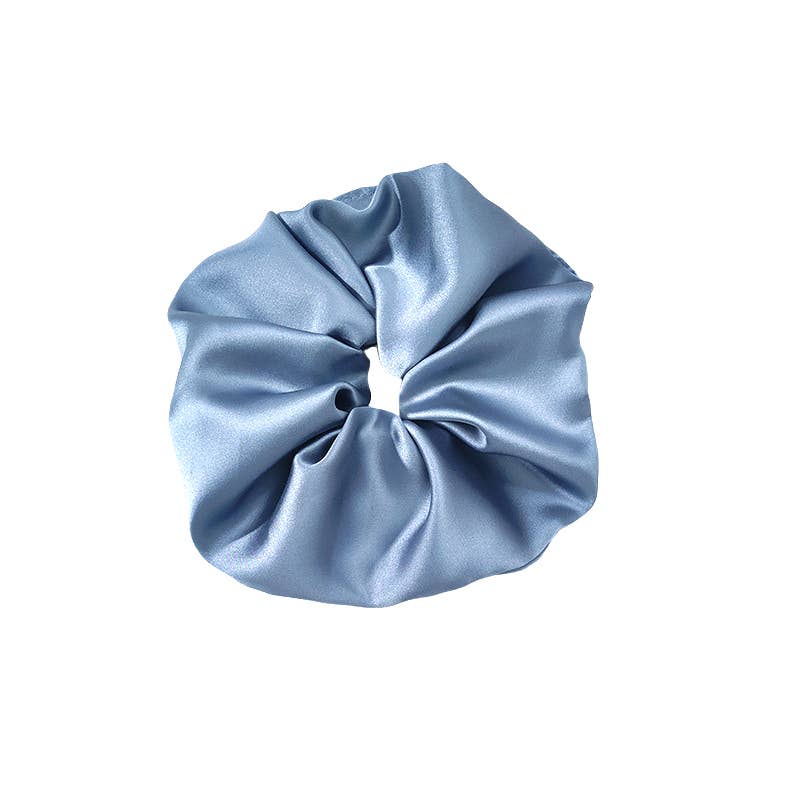 Extra Large Silky Scrunchie in Hydrangea