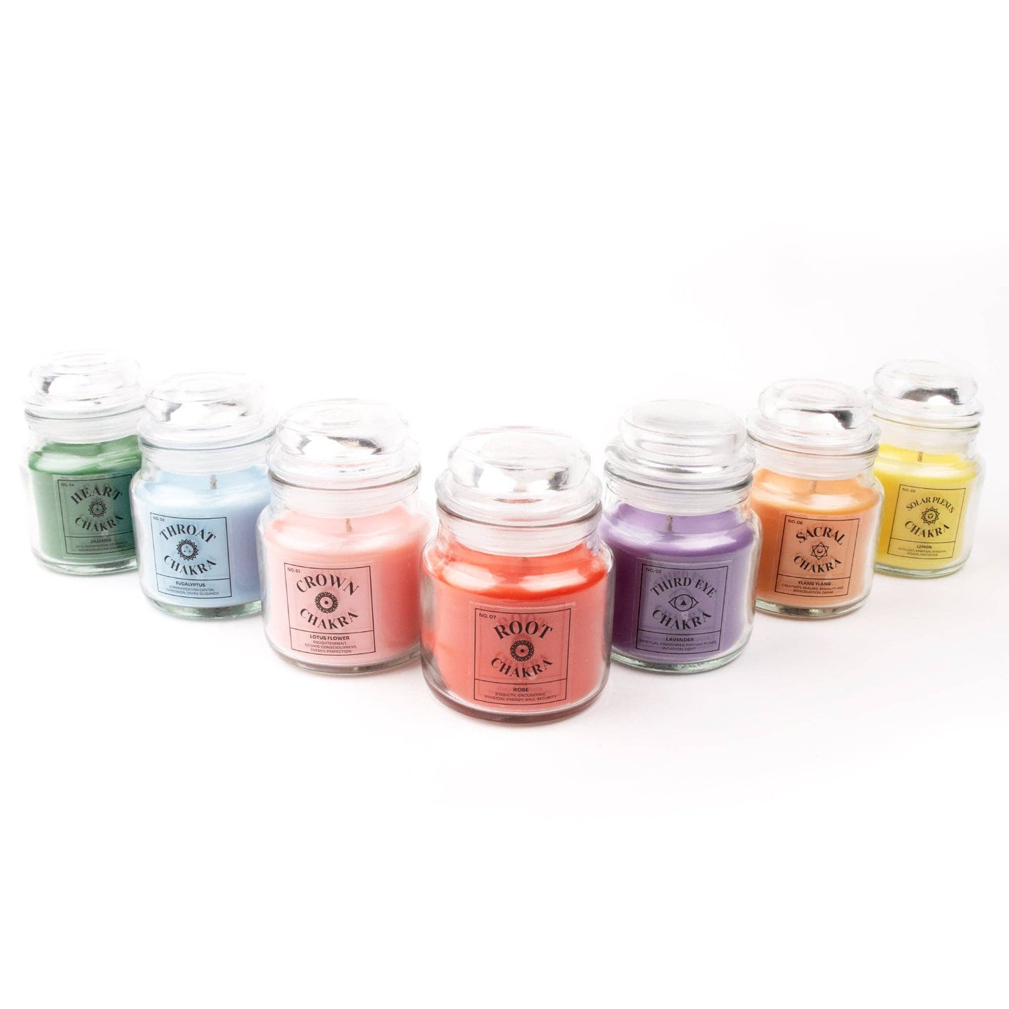 Seven Chakra Candles