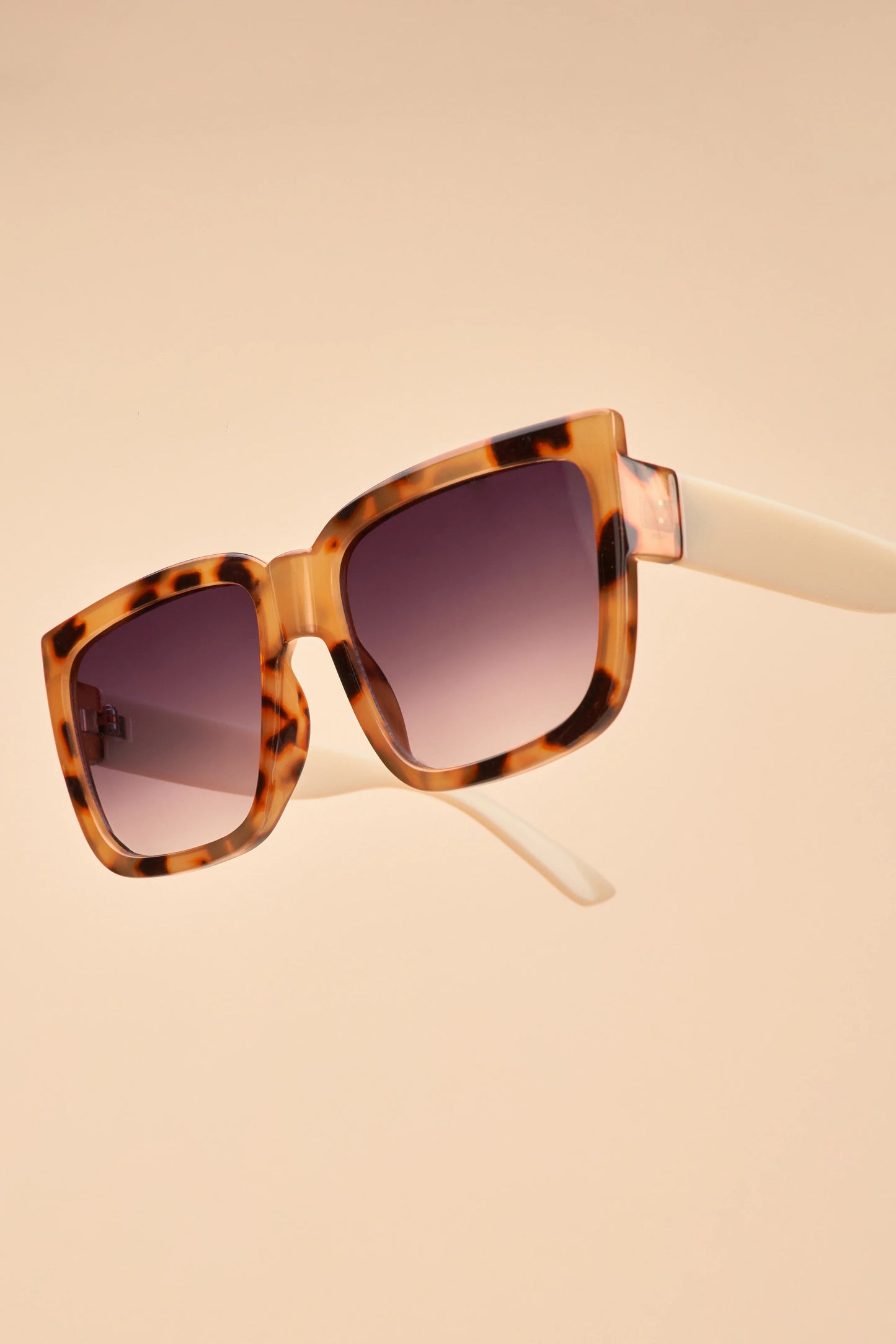 Powder Luxe Ellery Sunglasses - Tortoiseshell & Coconut