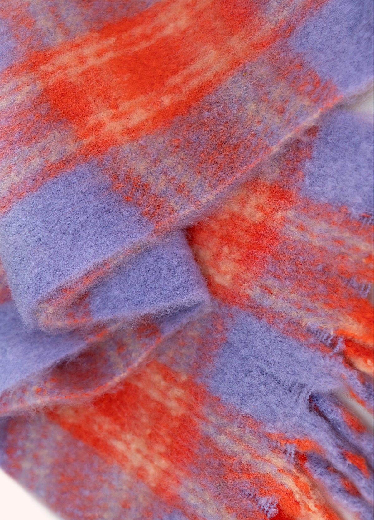 Powder Cosy Scarf, Tangerine Mix - Robins & Roses, Eccleshall