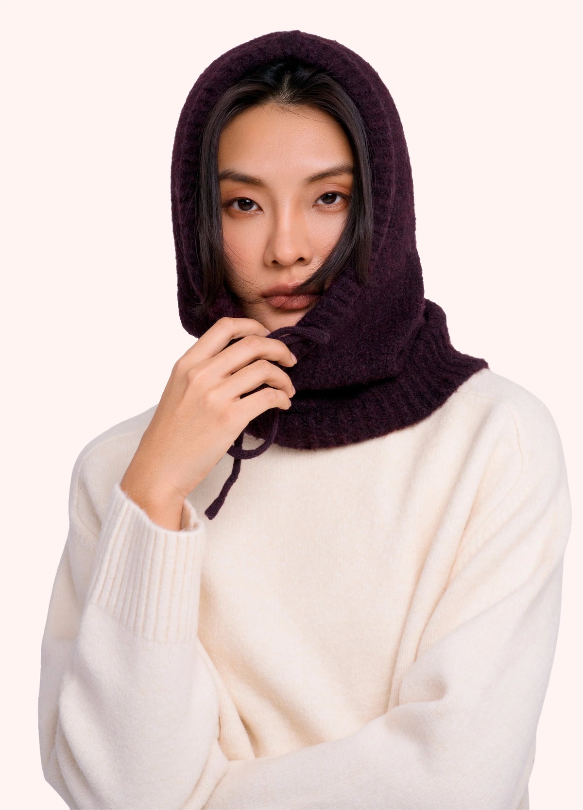 Powder Snood, Damson - Robins & Roses, Eccleshall