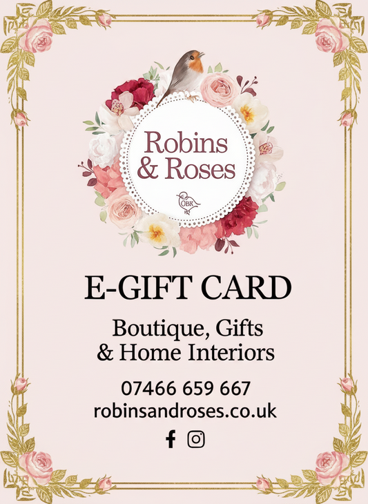 Gift Card - Robins & Roses, Eccleshall