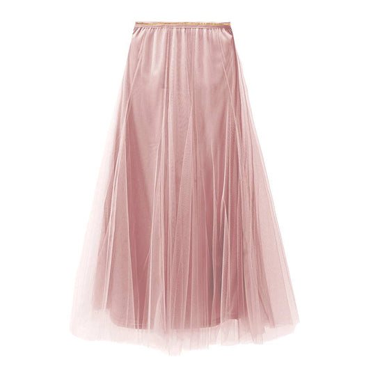 Tulle Layer Skirt in Soft Pink