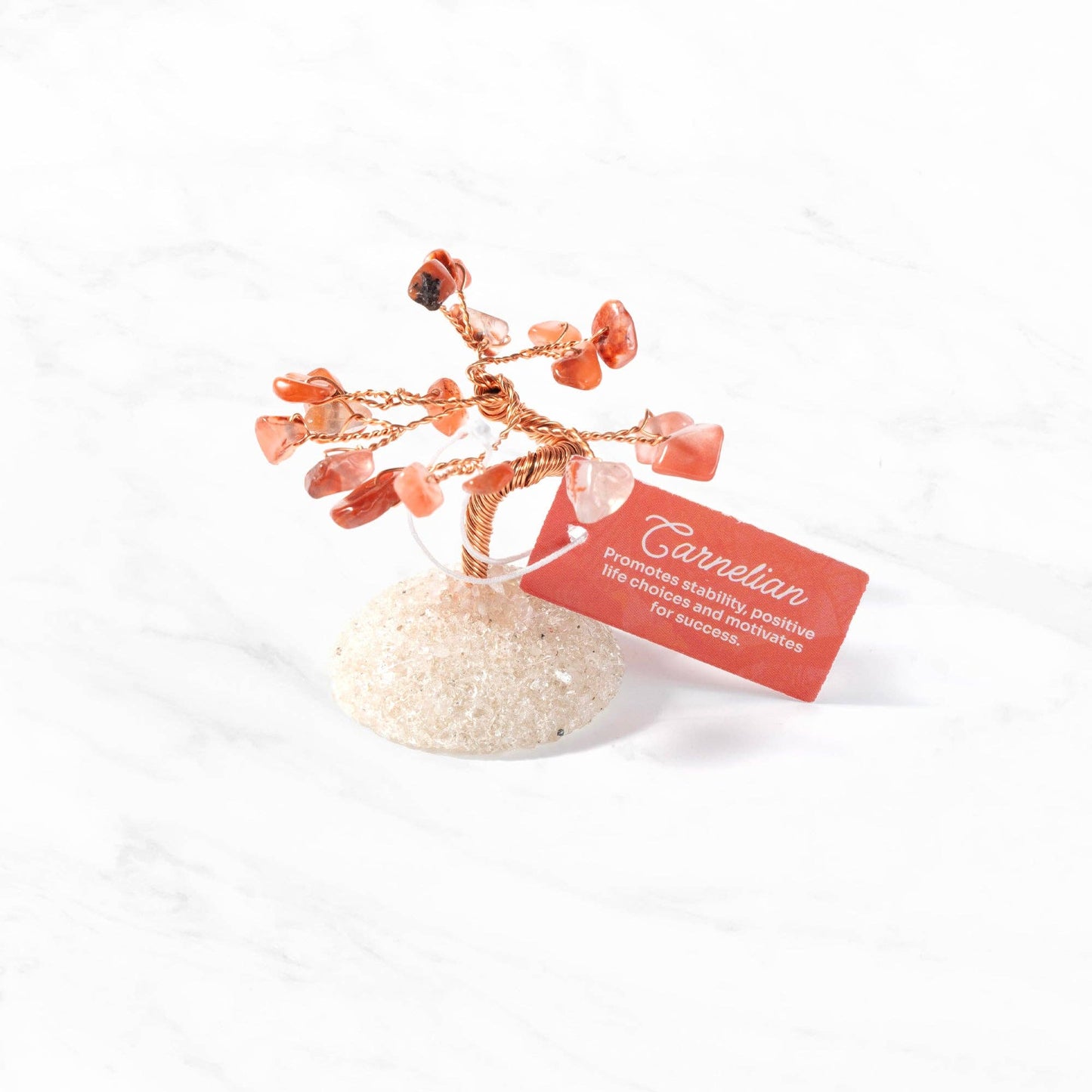 Gem Trees - Singles Carnelian - Robins & Roses, Eccleshall