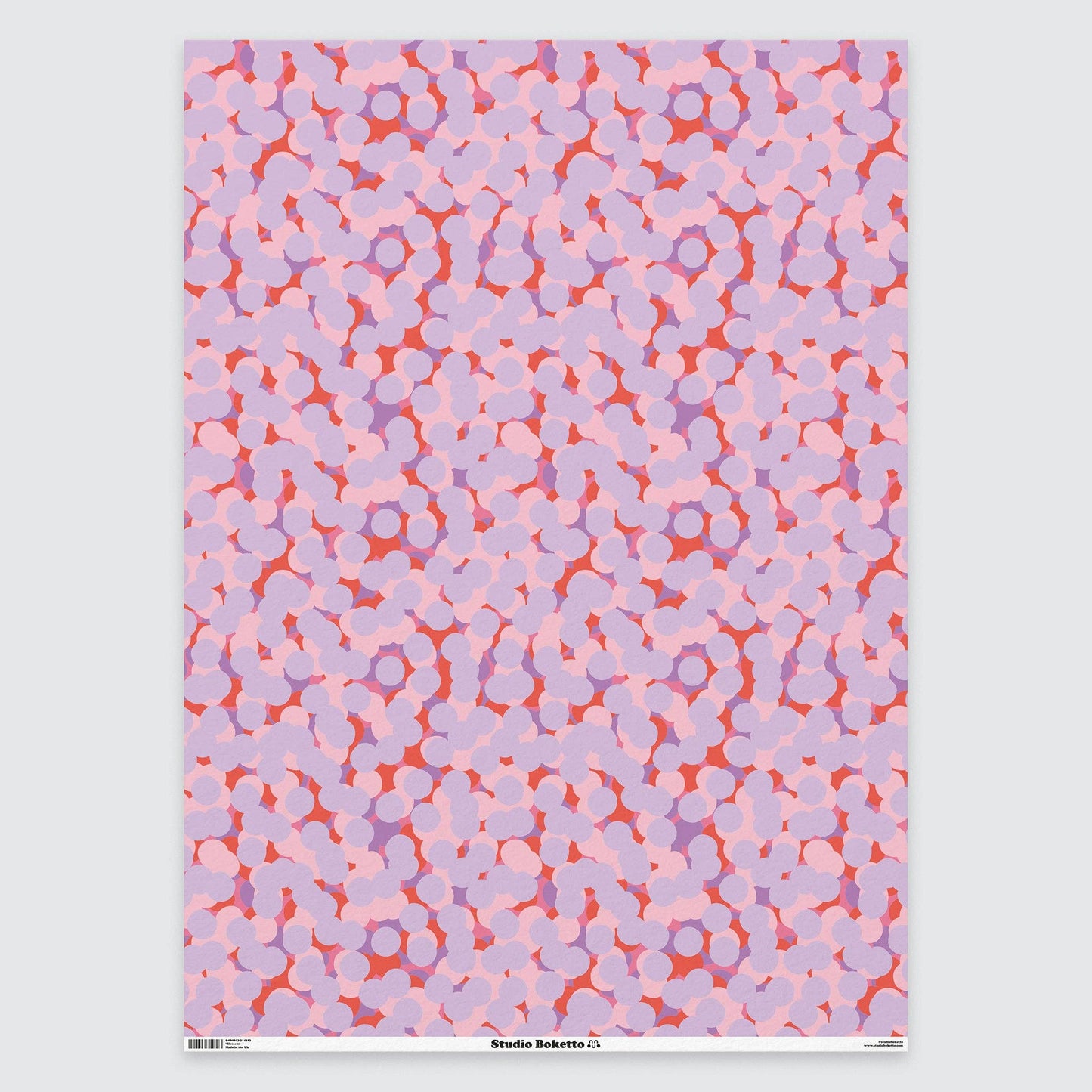 Cherry Blossom Gift Wrap | Colourful Wrapping Paper Sheets
