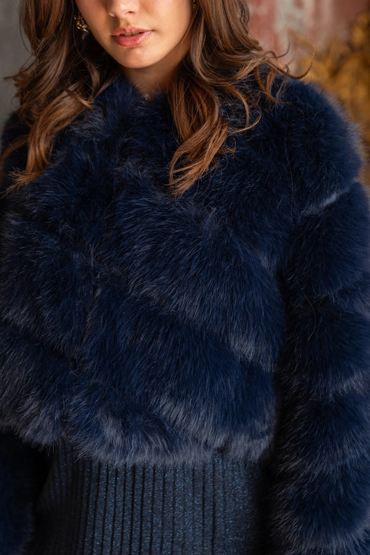 Paula Short Faux Fur Jacket