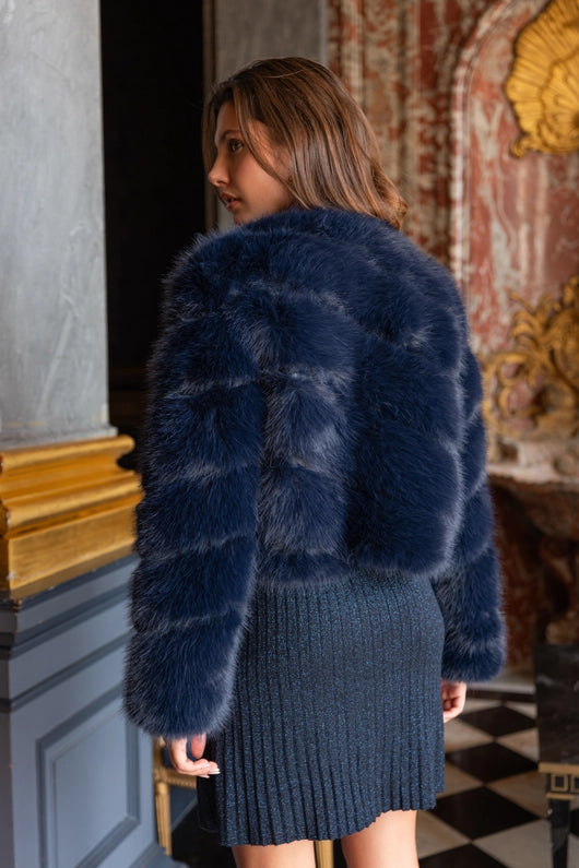 Paula Short Faux Fur Jacket