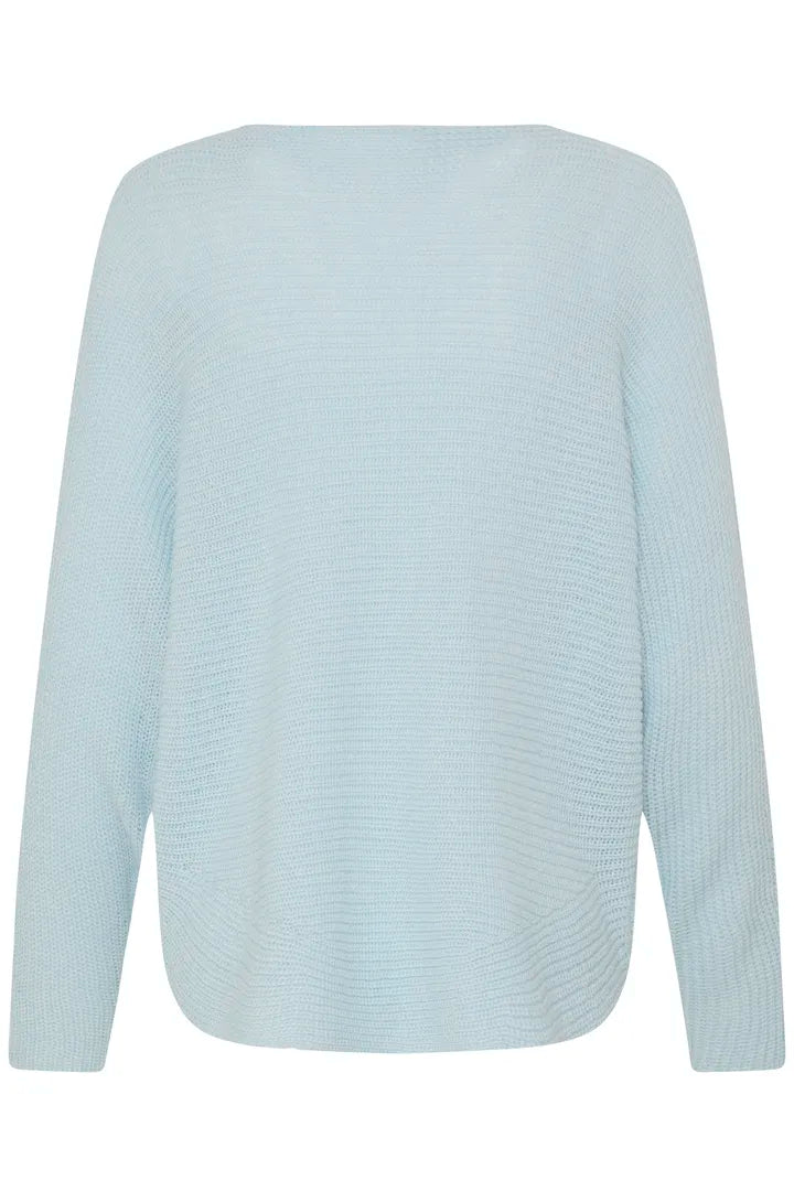 Fransa Ice Blue Jumper