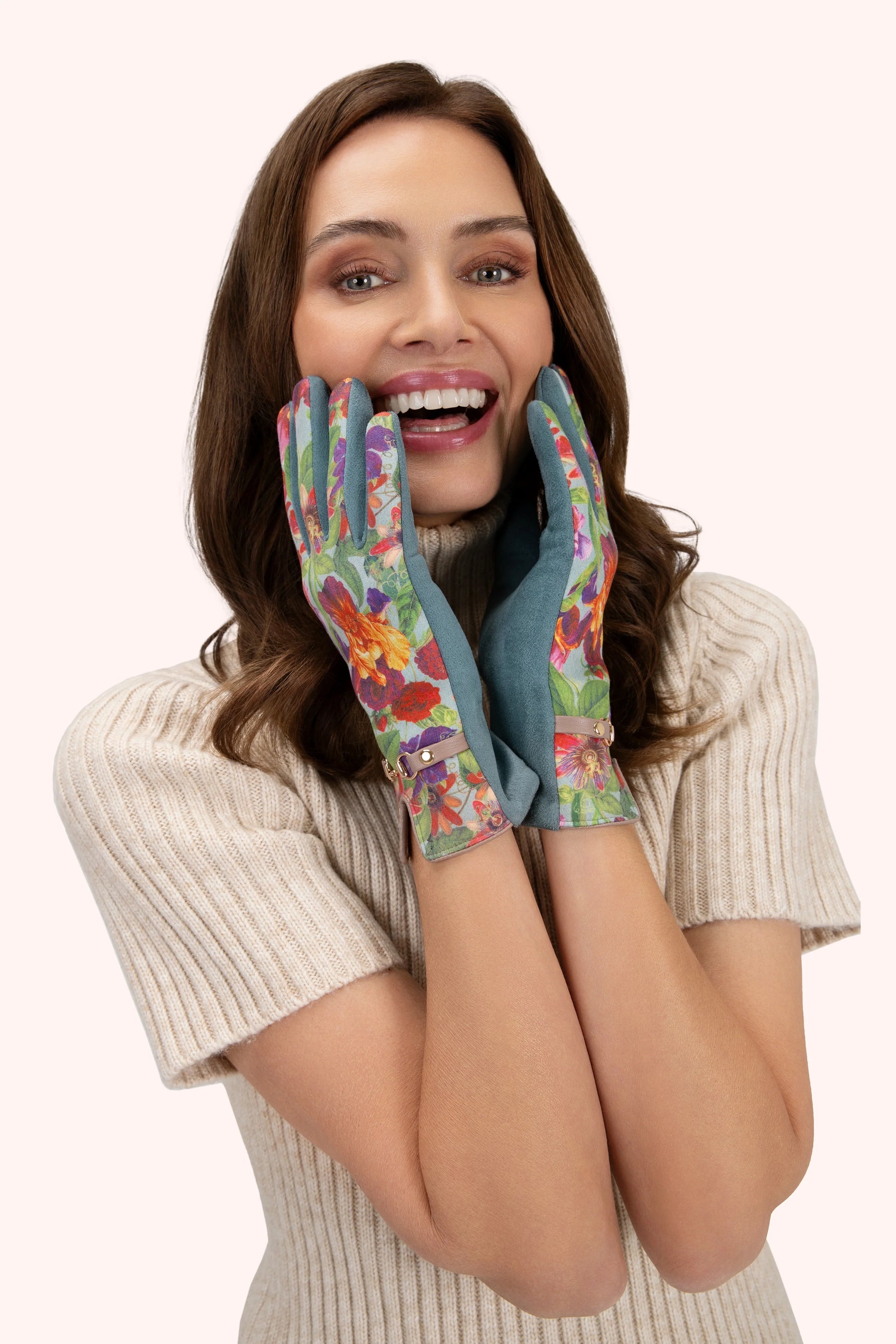 Kylie Gloves - Ice - Robins & Roses, Eccleshall