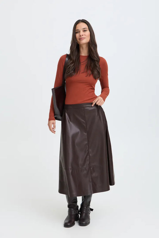 B.Young Brown Skirt - Robins & Roses, Eccleshall