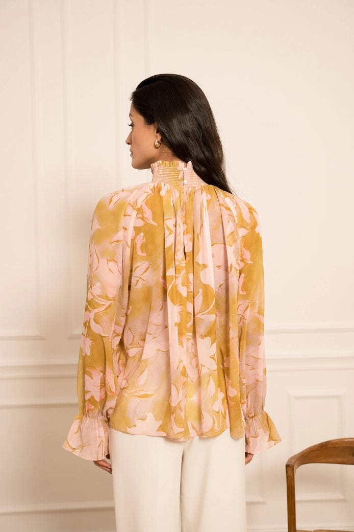 Choklate Paris Floral Print Blouse - Robins & Roses, Eccleshall