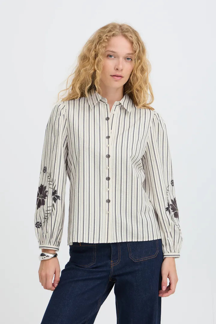 B.Young Floral Shirt - Robins & Roses, Eccleshall