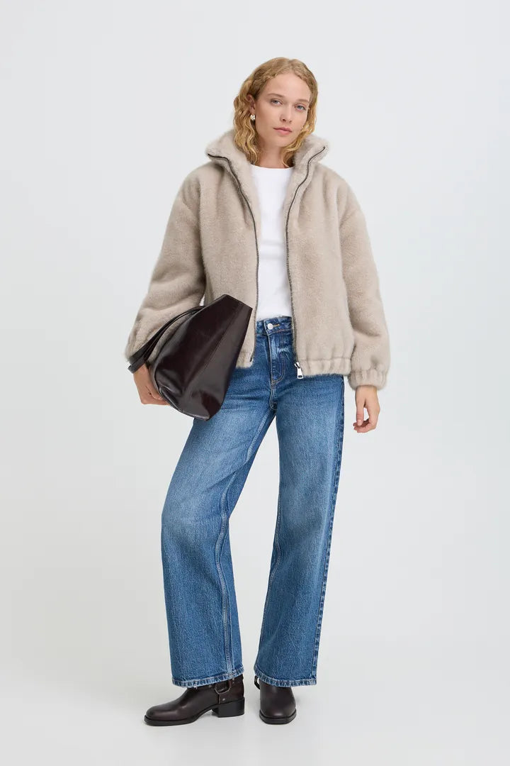 B.Young Fur Jacket - Robins & Roses, Eccleshall