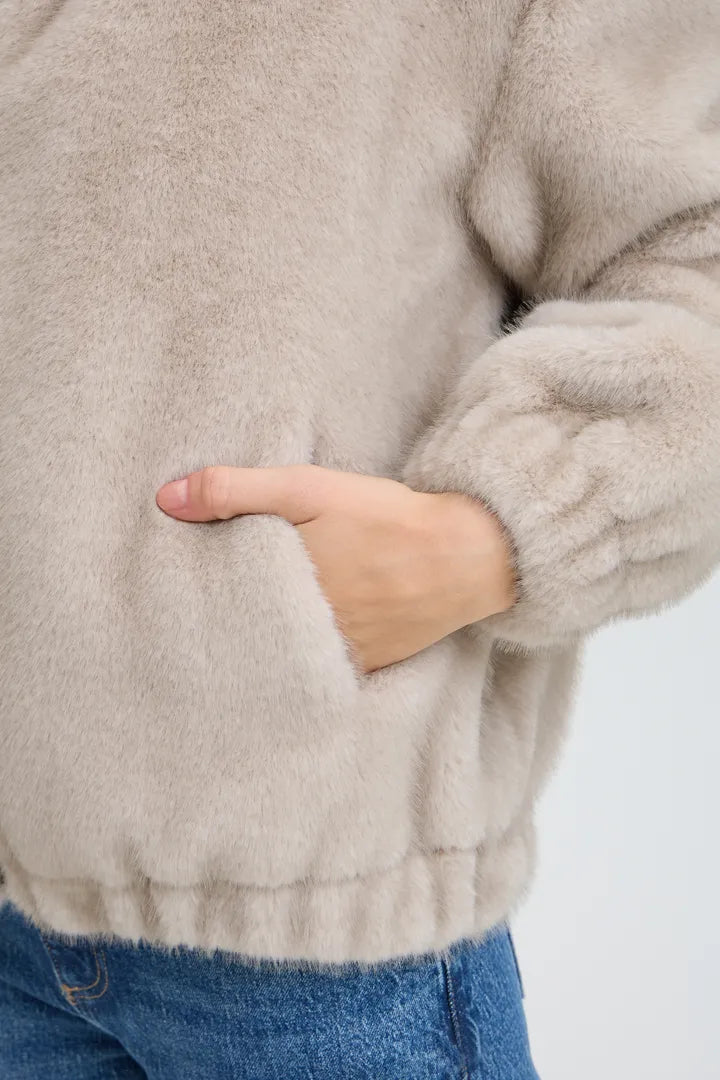 B.Young Fur Jacket - Robins & Roses, Eccleshall