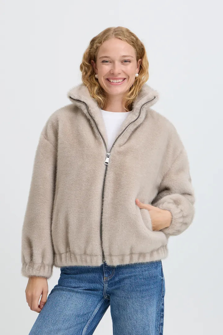 B.Young Fur Jacket - Robins & Roses, Eccleshall
