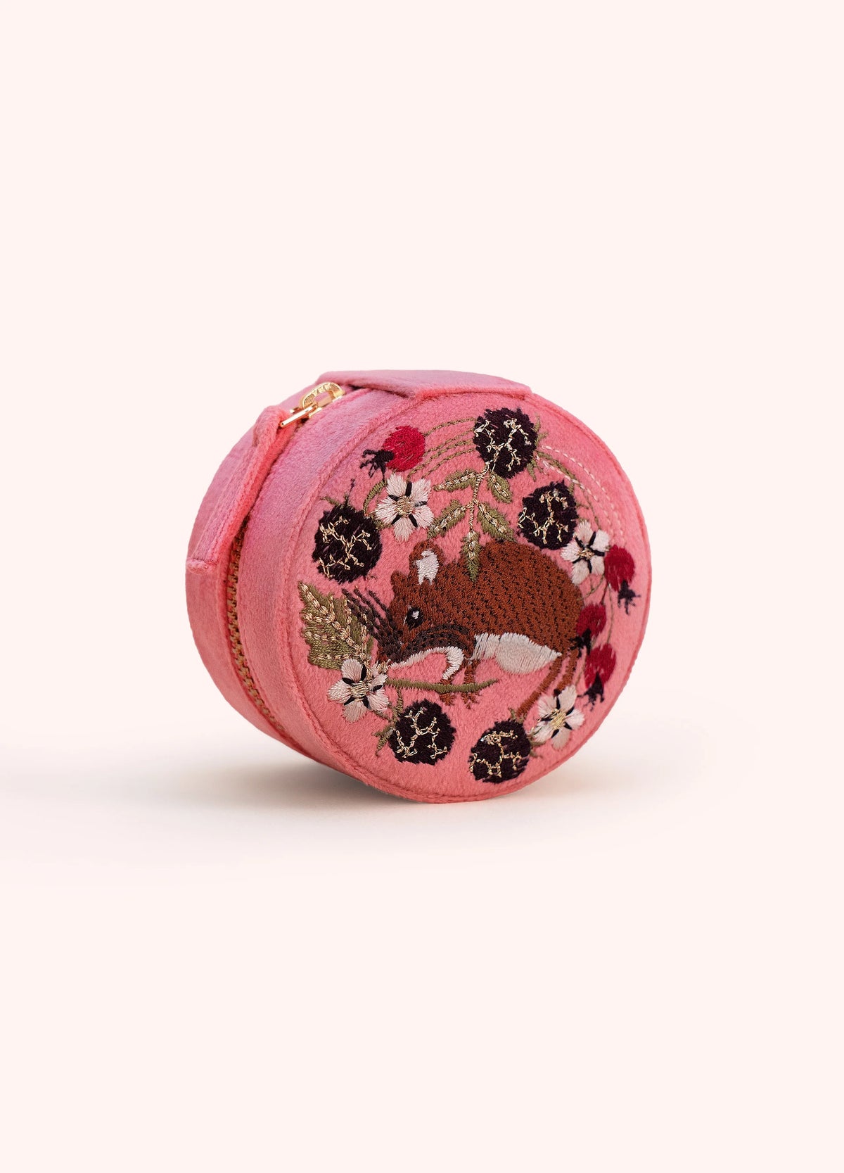 Powder Round Jewellery Box - Mouse