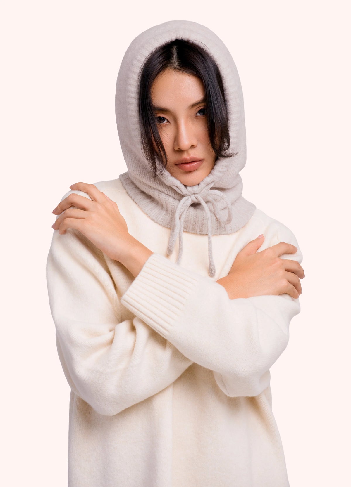 Powder Snood, Cream - Robins & Roses, Eccleshall
